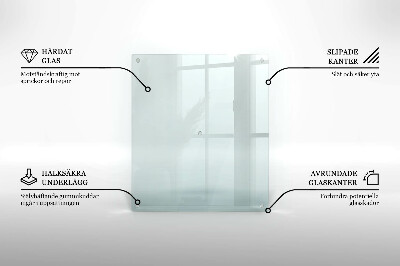 Deska do krojenia transparentna prostokątna