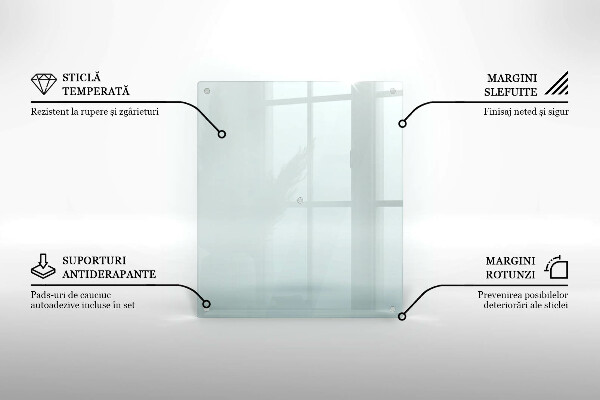 Tabla de cortar transparente