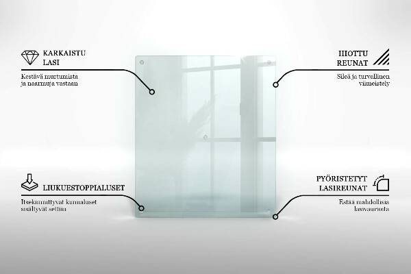 Tabla de cortar transparente