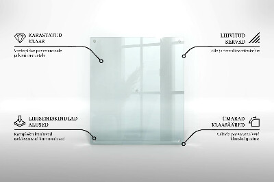 Tabla de cortar transparente