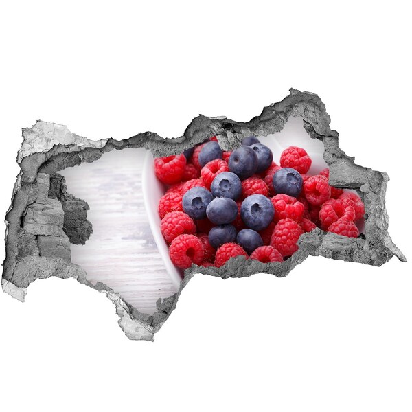 Vinilo adhesivo boquete en la pared rota Paraíso de la fruta