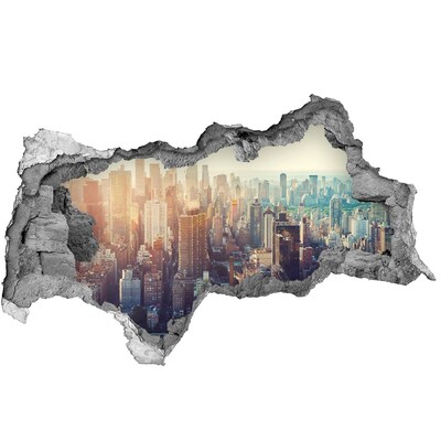 Fototapeta dziura na ścianę Widok z dziury w murze