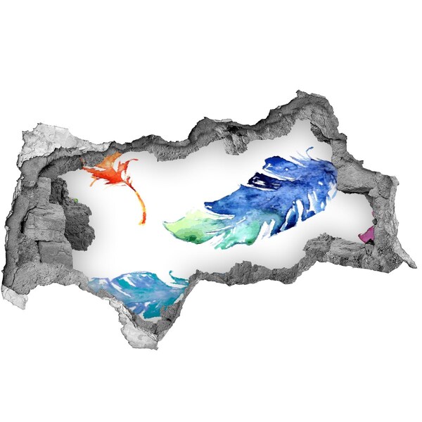 Dziura 3d fototapeta naklejka Tropikalny ocean