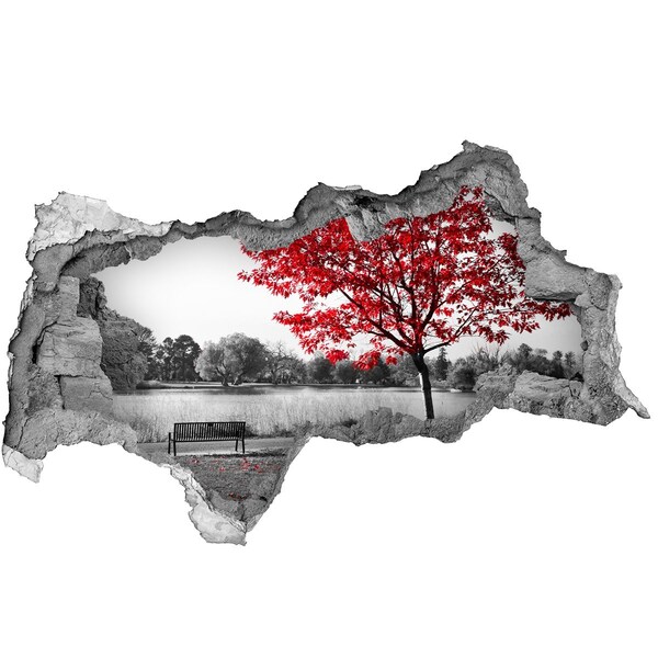 naklejka fototapeta 3D widok Jesień w parku