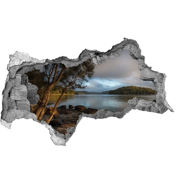 naklejka fototapeta 3D widok Spokój nad wodą