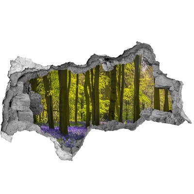 naklejka fototapeta 3D widok Leśna polana wiosną