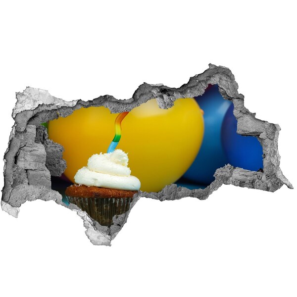 Samoprzylepna naklejka Urodzinowa niespodzianka