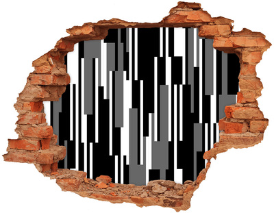 Trampantojo de pared rota efecto profundidad Arte moderno en la pared