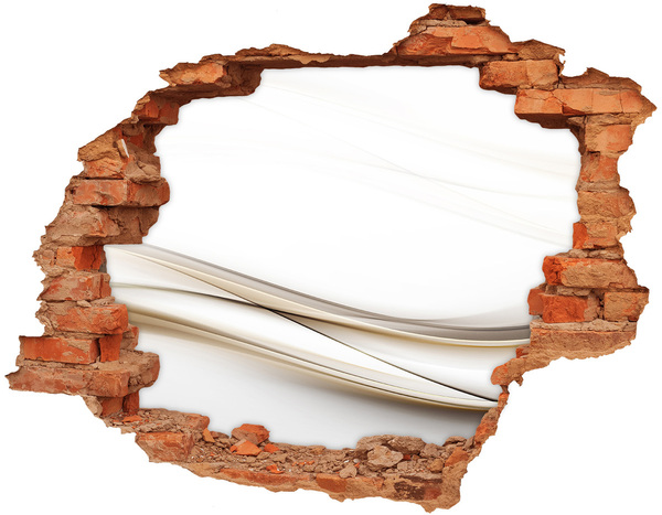 Dziura 3d fototapeta naklejka Iluzja otwartej przestrzeni