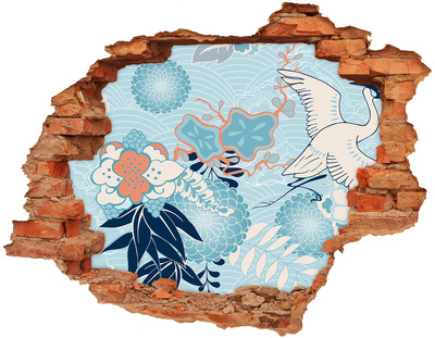 Trampantojo de pared rota efecto profundidad El mundo submarino de los corales