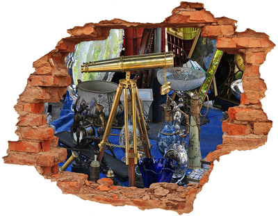 Fototapeta dziura na ścianę Antyki w tajemniczym sklepie