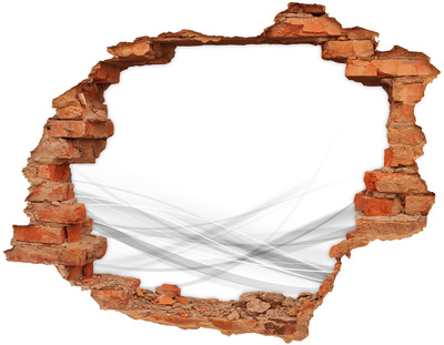 Trampantojo de pared rota efecto profundidad Una pared en ruinas con vistas al espacio