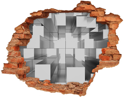 Pegatina agujero en la pared autoadhesiva Espacio en hormigón