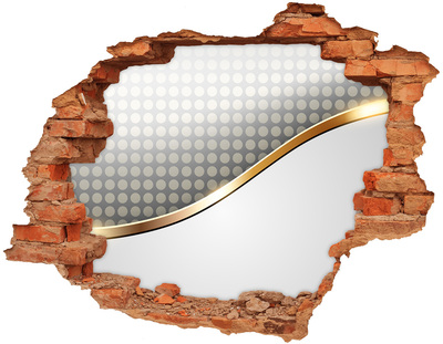 Trampantojo de pared rota efecto profundidad Pared de espejos rota