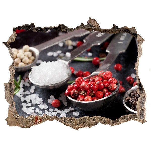 Trampantojo de pared rota efecto profundidad Paraíso de las especias