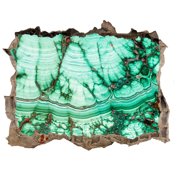 Pegatina agujero en la pared autoadhesiva Gruta de Malaquita