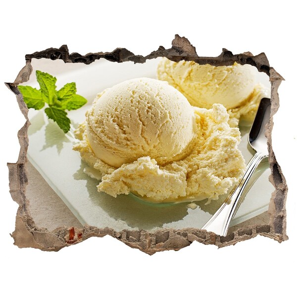 Pegatina agujero en la pared autoadhesiva Paraíso de hielo