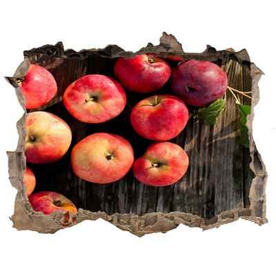 Pegatina agujero en la pared autoadhesiva El paraíso de las manzanas en ruinas