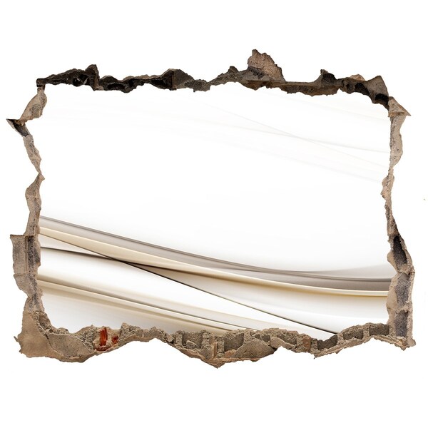 Pegatina de vinilo agujero 3d para pared La ilusión del espacio abierto