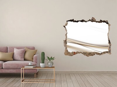 Pegatina de vinilo agujero 3d para pared La ilusión del espacio abierto