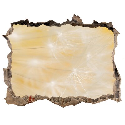 Pegatina agujero en la pared autoadhesiva Espacio floral detrás de la pared