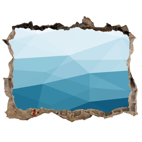 Dziura 3d fototapeta ścienna Podwodny świat w dziurze