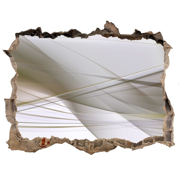 Pegatina agujero en la pared autoadhesiva Espacio moderno en hormigón