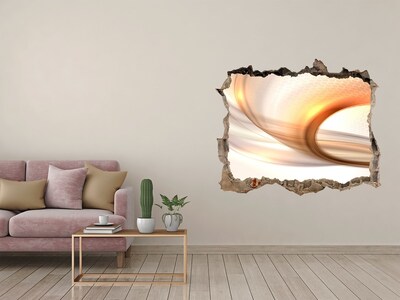 Trampantojo de pared rota efecto profundidad Diseño interior moderno