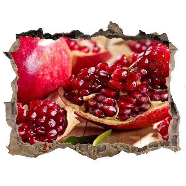 Pegatina agujero en la pared autoadhesiva Granada en un agujero en la pared