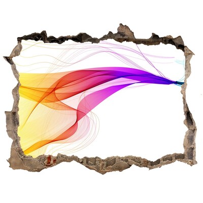 Dziura 3d fototapeta Kolorowy wybuch energii