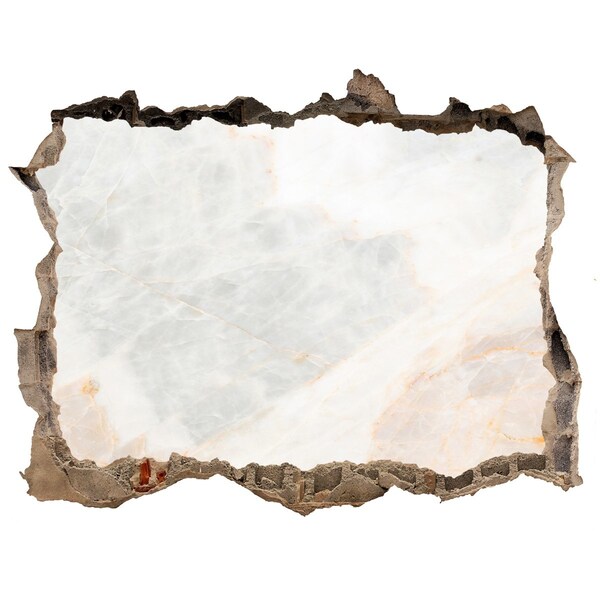 Vinilo pared rota 3d efecto realista Agujero de piedra en la pared