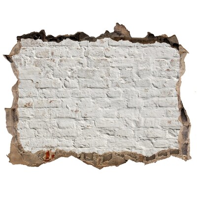 Trampantojo de pared rota efecto profundidad Pared de ladrillos dañada