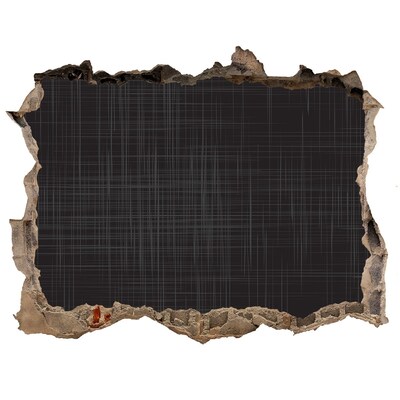 Trampantojo de pared rota efecto profundidad Un muro en ruinas con vistas a la oscuridad