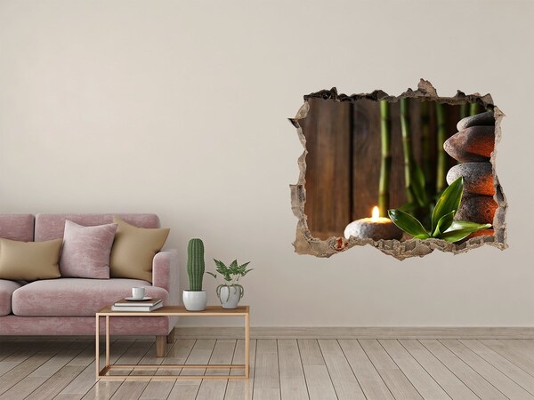 Dziura 3d fototapeta Oaza spokoju