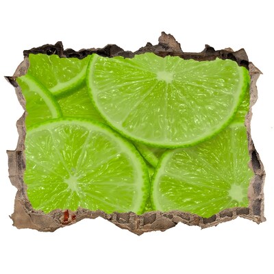 Trampantojo de pared rota efecto profundidad Paraíso del limón