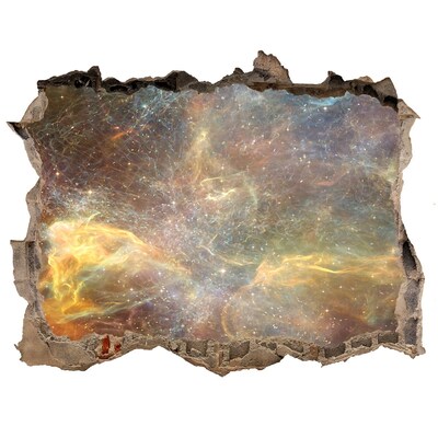 Trampantojo de pared rota efecto profundidad Agujero espacial en la pared