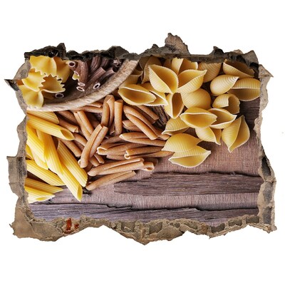 Pegatina de vinilo agujero 3d para pared Pasta de agujero en la pared