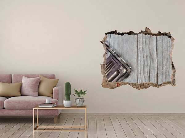 Samoprzylepna naklejka Urokliwa jadalnia w rustykalnym stylu