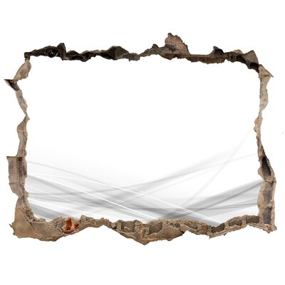 Trampantojo de pared rota efecto profundidad Una pared en ruinas con vistas al espacio