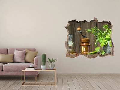 Samoprzylepna naklejka Ziołowy zakątek w kuchni