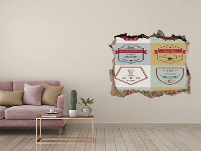 Fototapeta dziura na ścianę 3d Skatepark w mieście