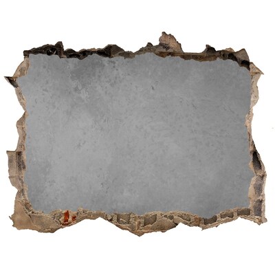 Trampantojo de pared rota efecto profundidad Muro agrietado con vista al hormigón