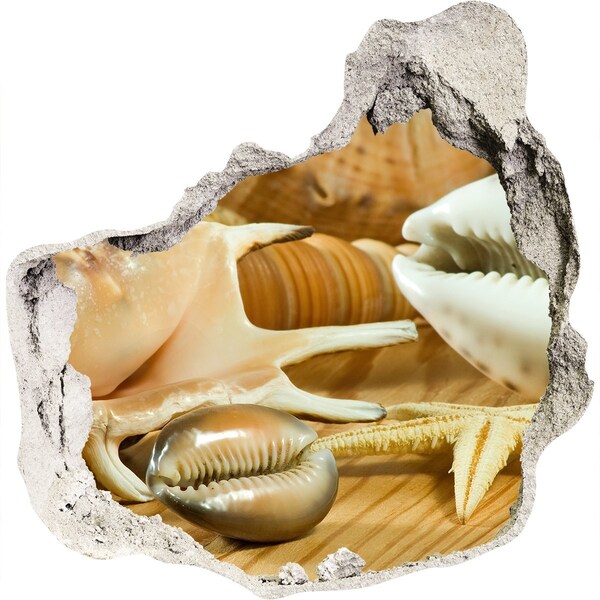 Samoprzylepna dziura na ścianę Skarby morskie