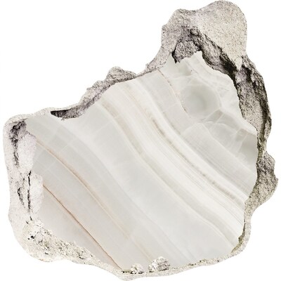 Pegatina efecto 3d pared rota decorativa Grieta de piedra con alabastro