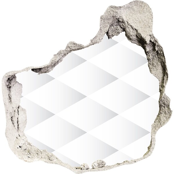 Vinilo decorativo boquete pared irregular Espacio virtual en la pared