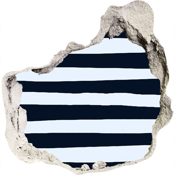 Pegatina pared rota trampantojo decorativo Avance hacia las profundidades del mar