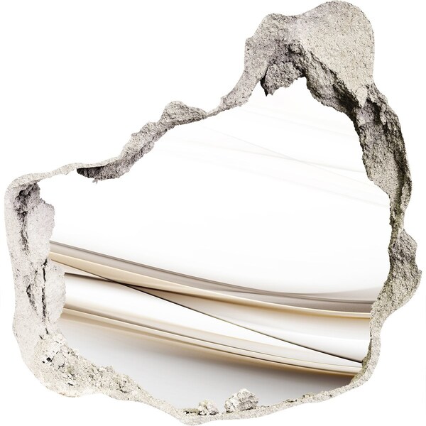 Pegatina pared rota trampantojo decorativo La ilusión del espacio abierto