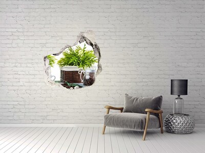 Vinilo adhesivo efecto agujero 3d para casa Un oasis verde en la comodidad de tu hogar