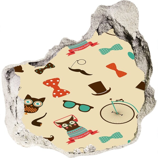 Vinilo adhesivo efecto agujero 3d para casa Patrones y accesorios con estilo