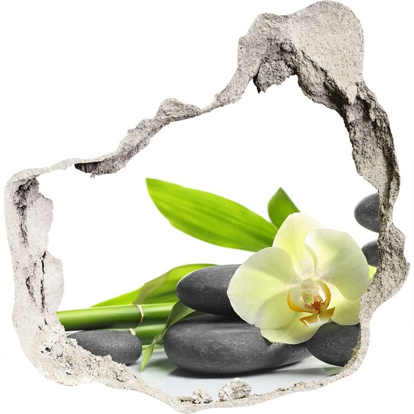 Vinilo adhesivo efecto agujero 3d para casa Rincón de spa relajante